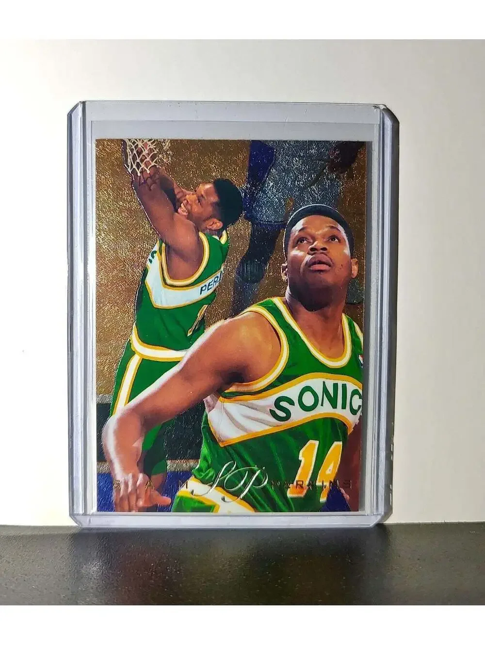 Sam Perkins 1995-96 Flair NBA #129 Card Seattle SuperSonics